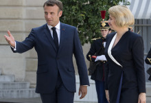 Zuzana Čaputová a Emmanuel Macron