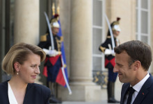 Zuzana Čaputová a Emmanuel Macron