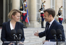 Zuzana Čaputová a Emmanuel Macron