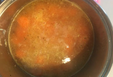 Mrkvová polievka so zázvorom
