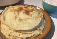 Palacinky s tvarohom