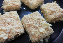 Tofu v kukuričných lupienkoch