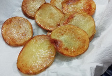 Domáce zemiakové čipsy