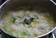 Zemiakovo šalátová polievka