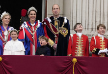 Deti William a a Kate na korunovácii Karola III.