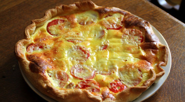 Tuniakovo-rajčinový quiche