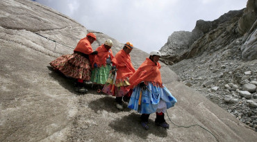 Horolezkyne Cholitas