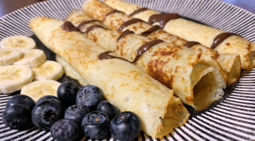 Luxusné palacinky s ovocím