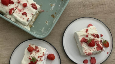 Jahodové tiramisu