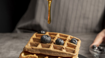 Kváskové wafle: Hlavná fotka