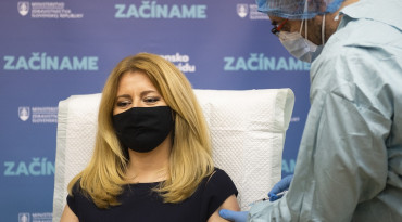 Zuzana Čaputová, očkovanie