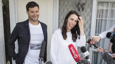 Jacinda Ardernová, Clarke Gayford