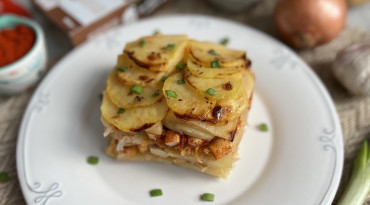 Gazdovské zemiaky s tofu: Hlavná fotka