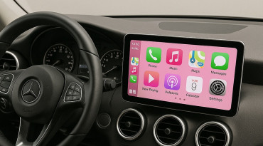 Ružový Apple CarPlay