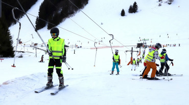 deti, lyžovanie