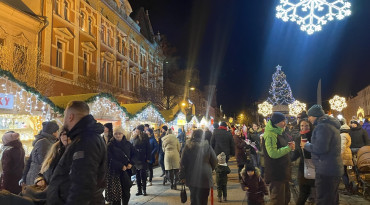 vianočné trhy v Košiciach