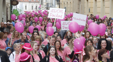 avon pochod za zdravie prsia
