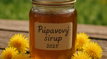 púpavový sirup 2025