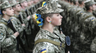 ukrajina, ženy, armáda
