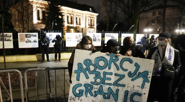 poľsko, potraty, protest