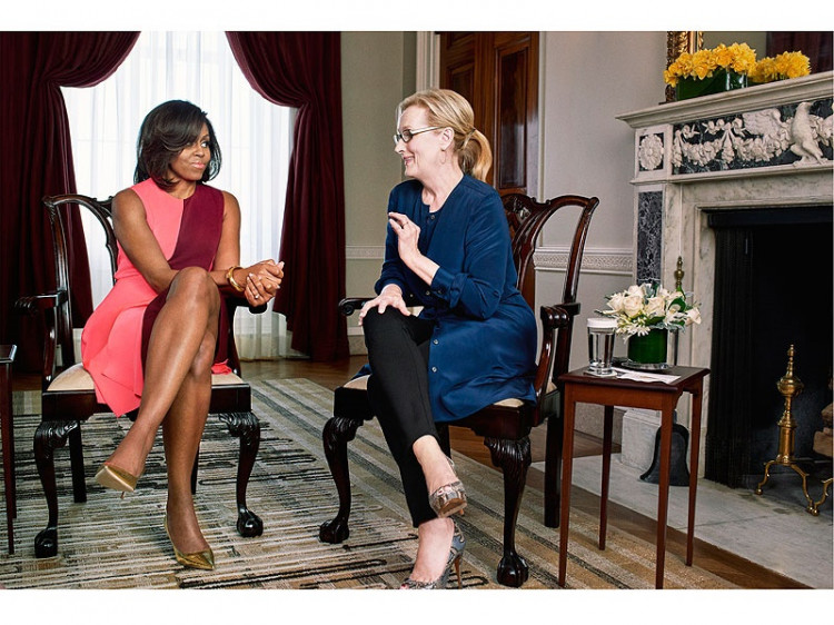 Michelle Obamová a Meryl Streepová hovorili o ženách a dcérach