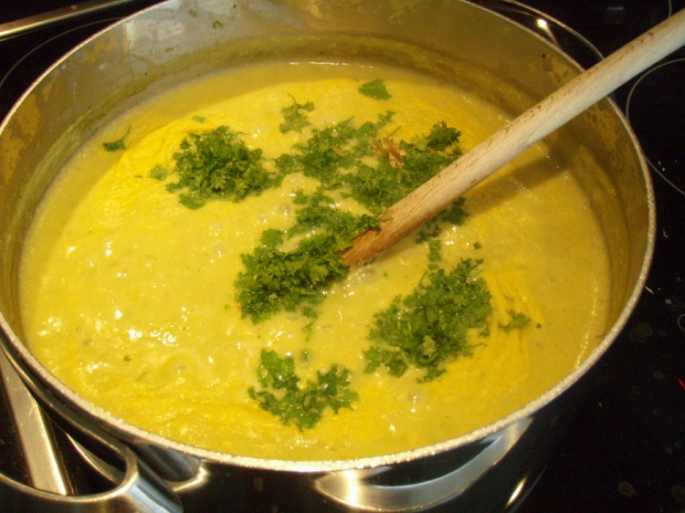 Krémová uhorková polievka so zemiakmi, originálny RECEPT