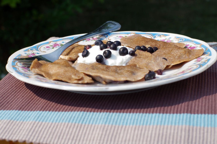 Výborné plnené pirohy na sladko s čučoriedkami, osvedčený RECEPT