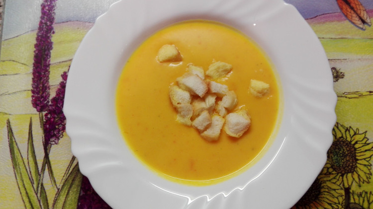 Hokkaido polievka je krémová a pravá, originál recept