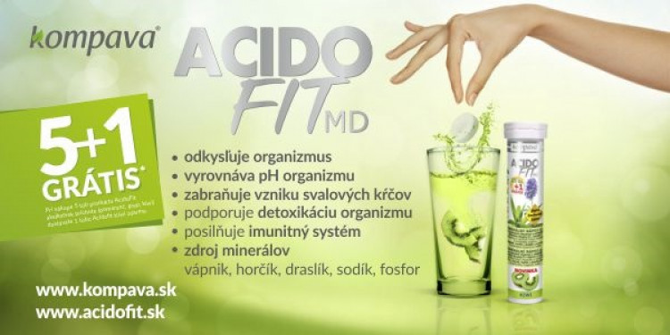 AcidoFit – nápoj pre detoxikáciu organizmu vyhrali tri ženy