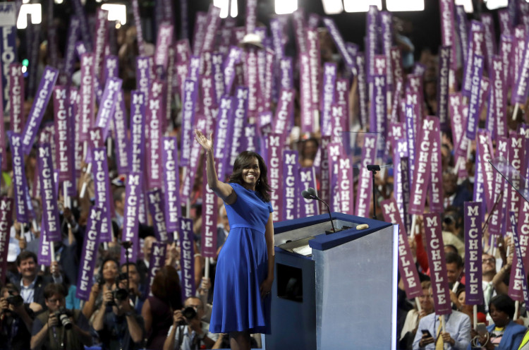 Michelle Obamová vo veľkom štýle podporila Hillary