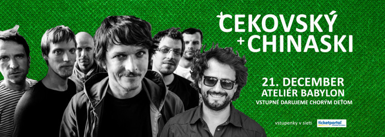 Čekovský a Chinaski alebo charitatívny koncert pre resonujúce Vianoce