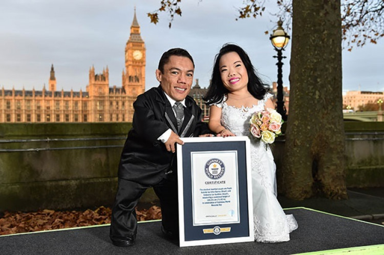 Najmenších manželov na svete zapísali do Guinnessovej knihy rekordov