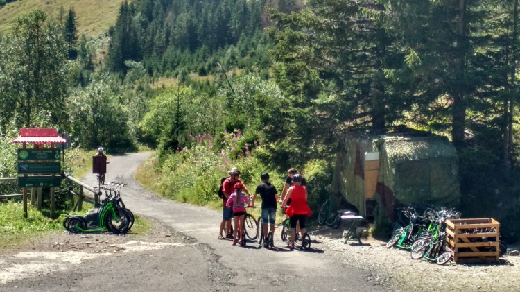 TIP NA VÝLET v Žiarskej doline: Spustite sa na kolobežke zo Žiarskej chaty