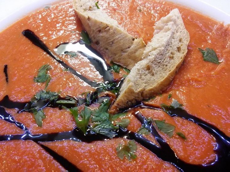 Jemná krémová zeleninová polievka s cviklou, RECEPT originál