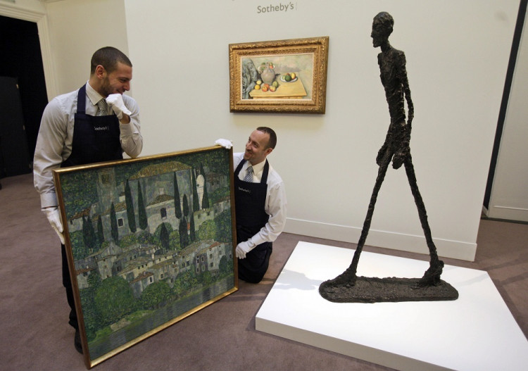 Našla sa stratená kresba od Gustava Klimta
