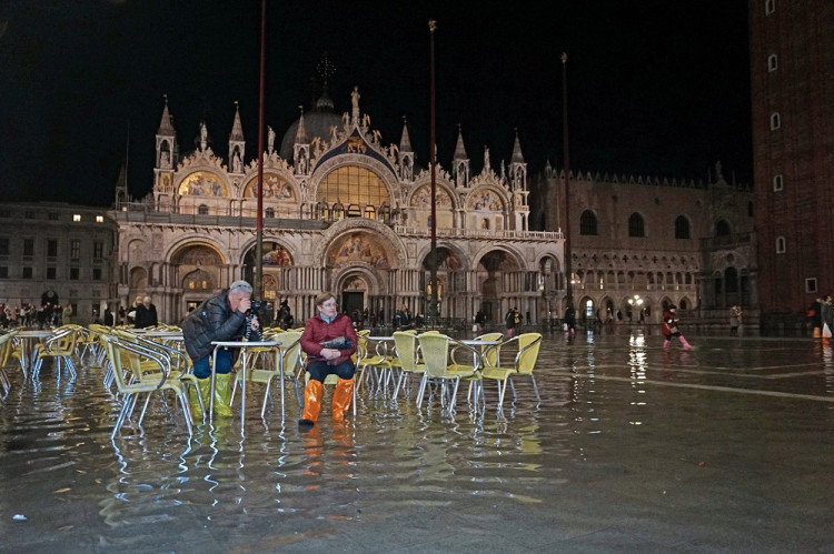 Talianske Benátky zaplavila voda