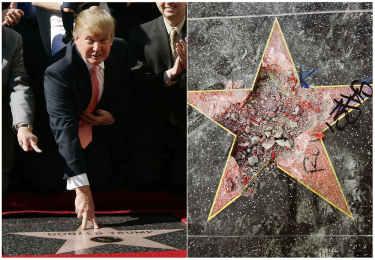 Z Hollywoodskeho chodníka slávy chcú odstrániť Trumpovu hviezdu - kvôli ženám