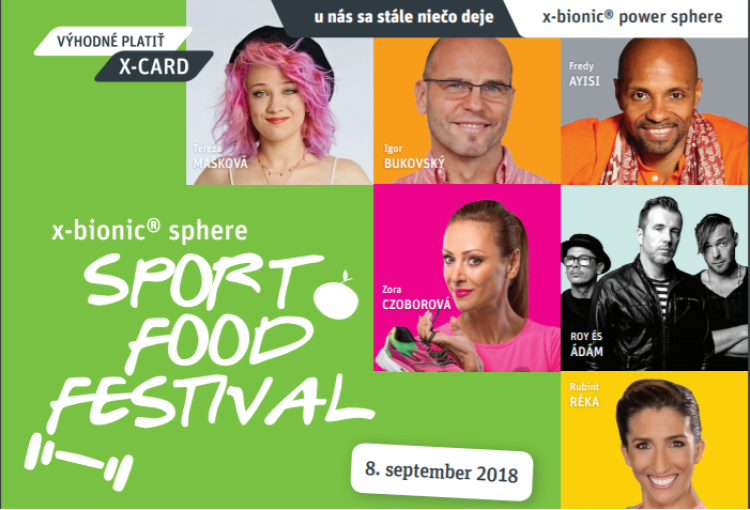 Známe osobnosti vám na Sport Food Festivale pomôžu zmeniť životosprávu