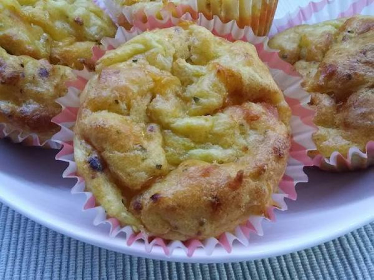 Výborné hrnčekové slané muffiny z tekvice. Fit RECEPT �