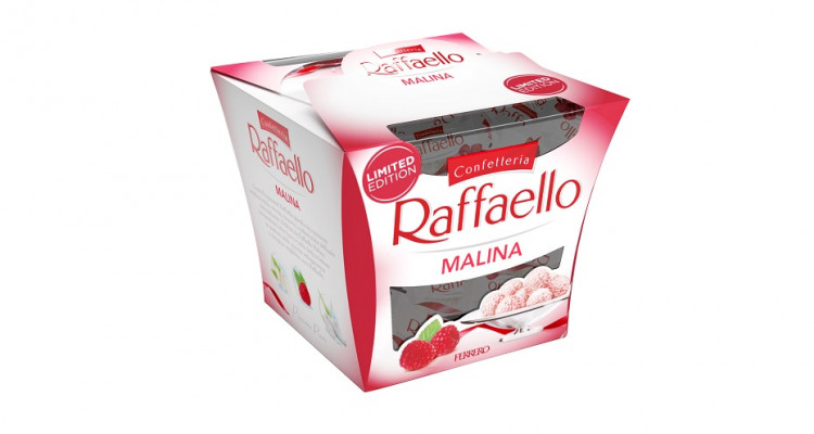 Malinové pohladenie v limitovanej letnej edícii - Raffaello Malina