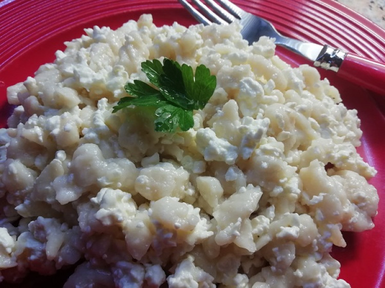 Výborné domáce halušky s tvarohom zo špaldovej múky, tradičný recept