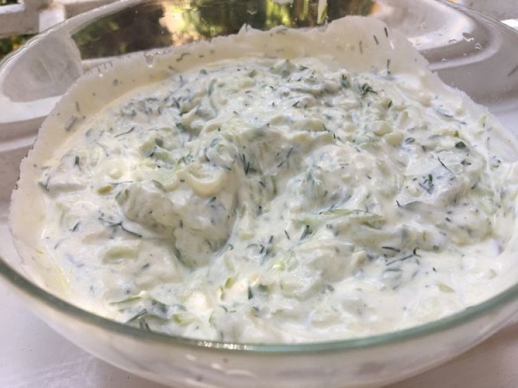 Tradičné grécke tzatziki, RECEPT originál dressing