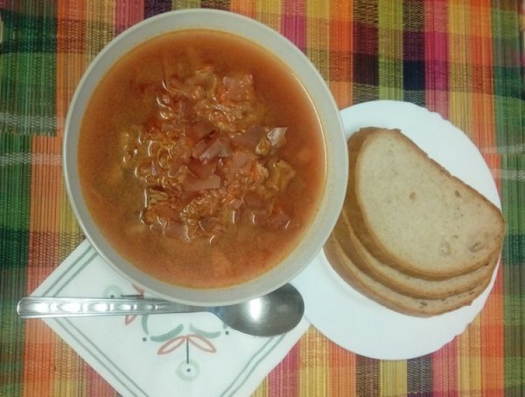 Skvelý slovenský boršč, RECEPT v jednom hrnci