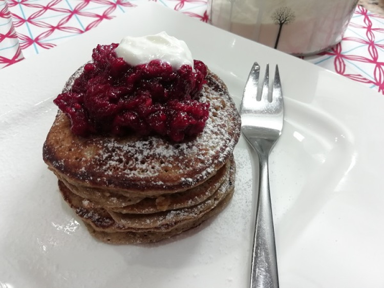 Skvelé zdravé banánové lievance s ovsenými vločkami, fit RECEPT