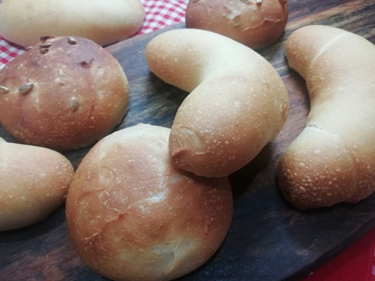 Najlepšie domáce rožky a žemle z kvásku, RECEPT na kváskové rožky