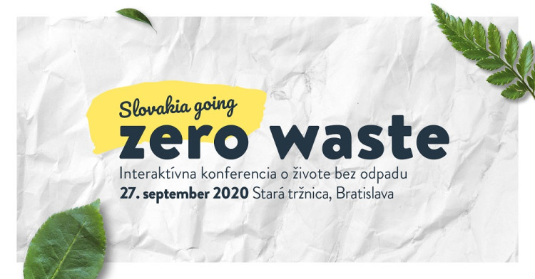 ZERO WASTE 2020: Najväčšia slovenská konferencia o živote bez odpadu bude ONLINE