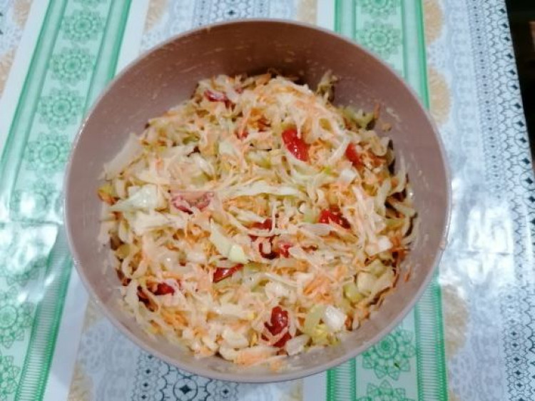Výborný coleslaw šalát, originál recept