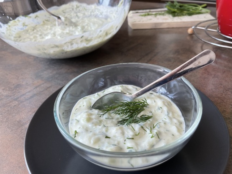 Fantastické grécke tzatziki, tento recept milujem