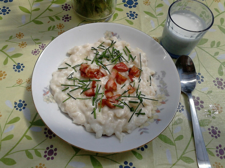 Liptovské bryndzové halušky, overený recept