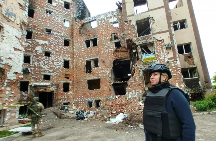 Prezidentka Čaputová na Ukrajine: Ruskí vojaci priniesli skazu